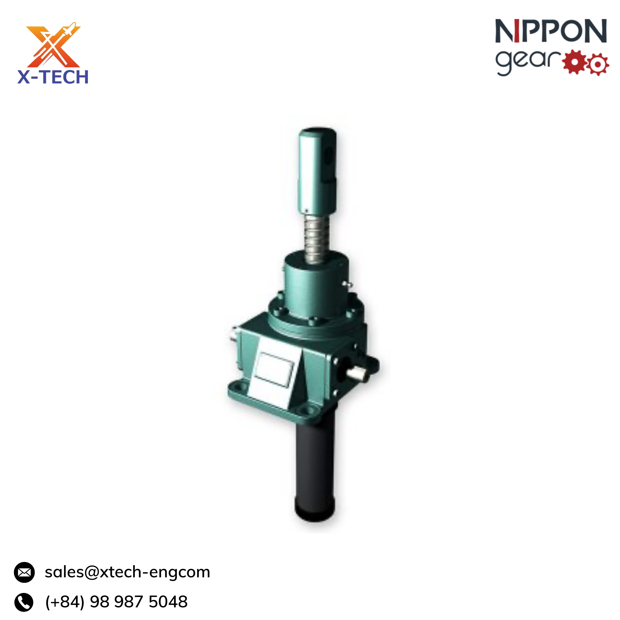 Nippon Gear_High-lead Ball Screw Jack