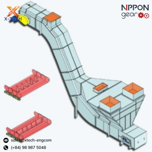 Showa Kikai_Băng tải tấm apron Showa Kikai