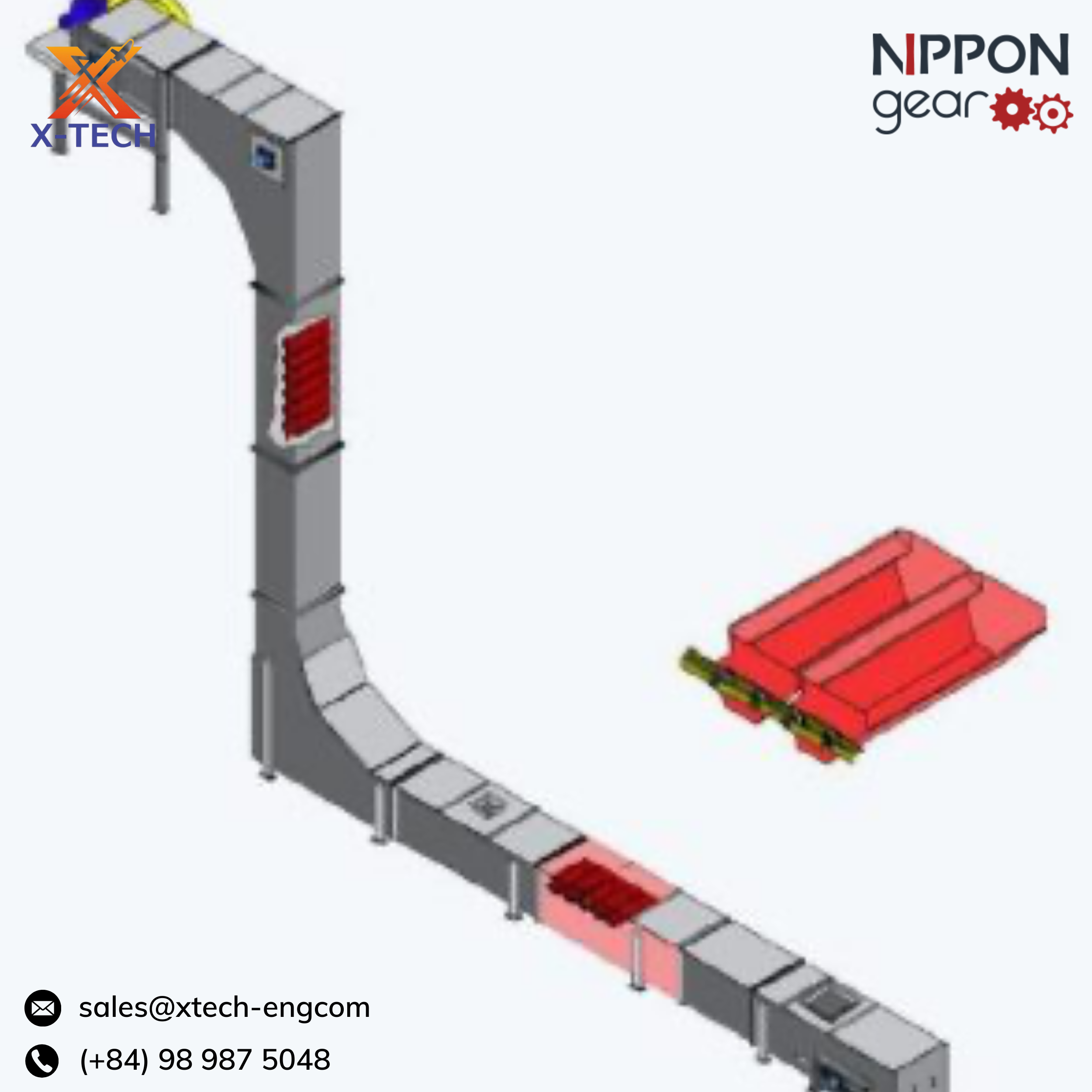 Showa Kikai_Gầu tải - Chữ Z