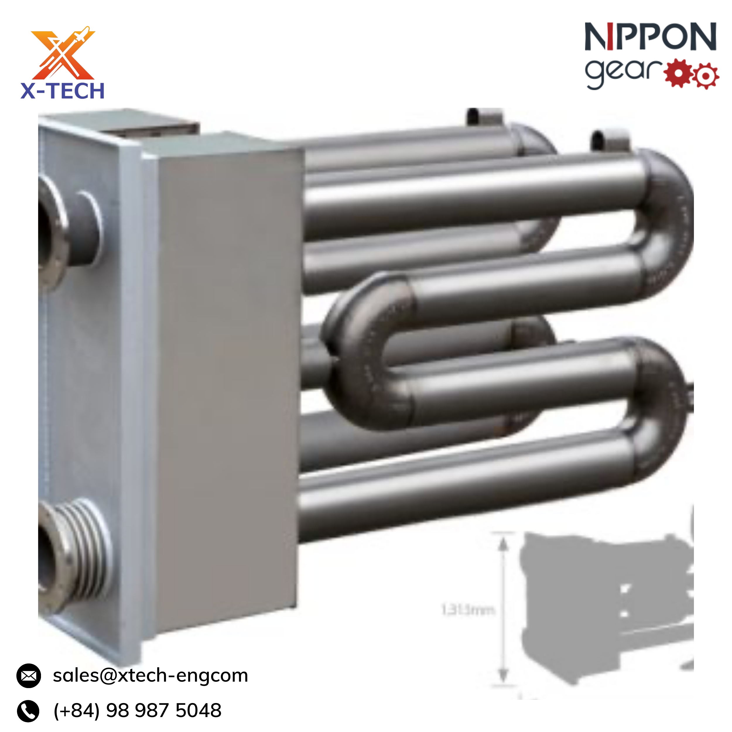 Boogong Industrial_Radiant Tube for Bright Heat Treatment Furnace (Box Type)